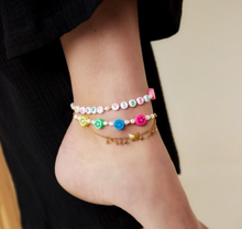 Afbeelding in Gallery-weergave laden, Anklet Smilies