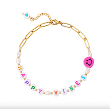 Afbeelding in Gallery-weergave laden, Anklet Happy Vibes